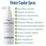 4 frascos - Tônico Capilar Spray para Crescimento Care&Prot 100mL - 100 dias de tratamento - Frete Grátis e Desconto - Imagem 3