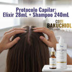 Protocolo Completo - Shampoo Psoríase 240mL + Elixir Couro Cabeludo 28mL + Organogel Corporal 50g + Creme Hidratante 130g - Psoríase - Frete Grátis - Imagem 14